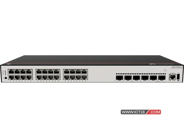 华为坤灵S5735S-L24P4XE-A3交换机 eKitEngine S5735S-L24P4XE-A3(24个10/100/1000BASE-T以太网端口(400W PoE+),4个万兆SFP+,2个10GE堆叠口,内置交流供电) 交换容量672Gbps/6.72Tbps，POE功率400W，包转发率171Mpps