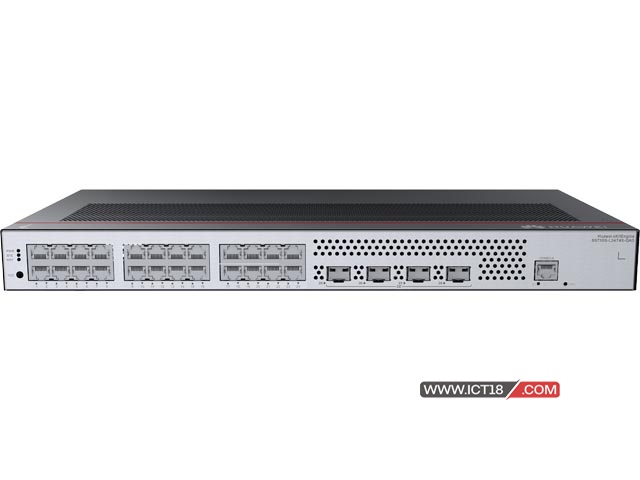 华为坤灵S5735S-L24T4X-QA3交换机 eKitEngine S5735S-L24T4X-QA3(24个10/100/1000BASE-T以太网端口,4个万兆SFP+,内置交流供电,无风扇) 交换容量672Gbps/6.72Tbps，包转发率126Mpps
