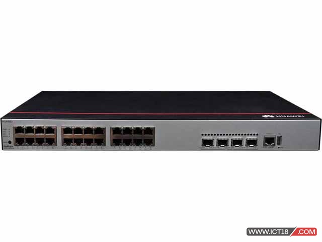 华为S5735-L24T4X-QA-V2交换机｜24口千兆电+4×10GE万兆光，中端高速组网优选