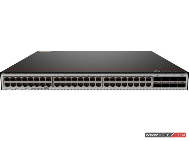 华为CE6855-48T8CQ交换机｜48口10GE电+8口40/100G光，金融政企组网标杆