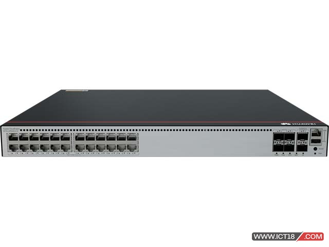 华为S5735-L24PN4XE-A-V2交换机｜24口2.5G PoE+千兆电口+4口万兆光口+专用堆叠，PoE组网优选