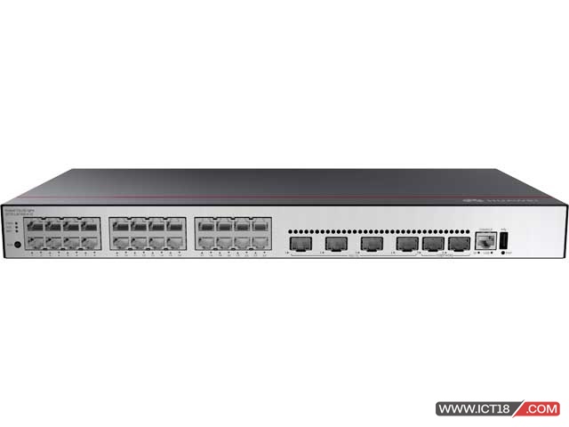 华为S5735-L24T4XE-A-V2交换机｜24口千兆电+4口万兆光+12GE堆叠，中小型组网优选