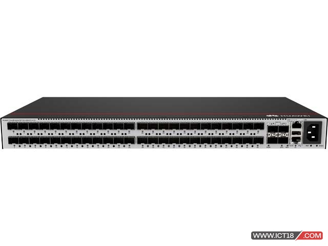 华为CloudEngine S5735-L48J4X-A-V2交换机 S5735-L48J4X-A-V2(48个2.5GE SFP,4个万兆SFP+,内置交流电源,前维护)