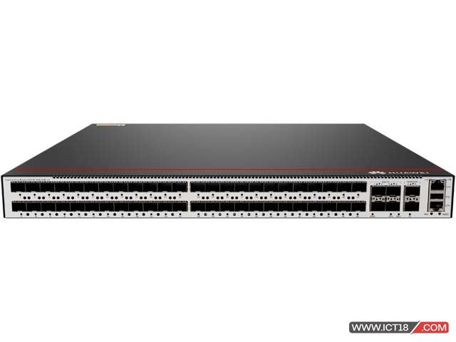 华为S5735-S48J4XE-V2交换机｜48口2.5GE SFP+4口万兆光+专用堆叠，高密度组网优选