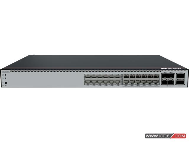 华为S5755-H24UTM4X4Y2C交换机｜多速率电口+万兆/25GE/100GE上行，Wi-Fi 7时代组网优选